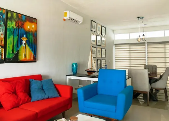 Confortable Casa En Cozumel, Condominio Con Vista Al Mar # 10